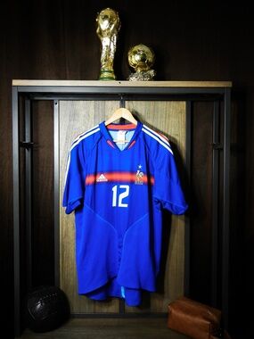 France 2004/06 Home Jersey – Henry #12 – Size XL – Blue Adidas – MPN: 641768